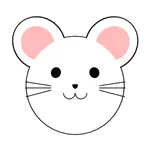 rat ball sticker icon