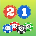 Number games - solitaire style icon