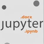 Convert Jupyter files to Word icon