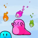 cute slime runner icon