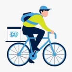 Fast Delivery Deliveryman icon