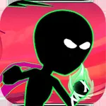 Stickman Hero rope Fly & Fight icon