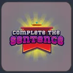 Complete the sentence icon