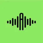 Transcribe voice notes to text icon