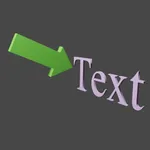 Point to Text icon