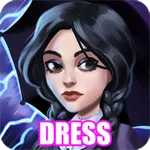 Magic dress : princess doll Up icon