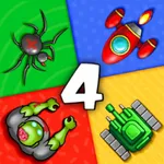 4 Player - games four players icon