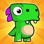 Dino run fruits icon