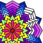 Mandala Color by Number Book icon