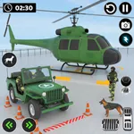 Military Car Parking School 3D icon