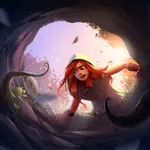 Down the Rabbit Hole Flattened icon