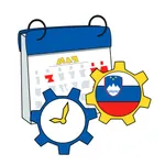 Working Day Calendar Slovenia icon