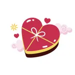 Quirky Love Notes Stickers icon