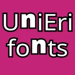 UniEriFonts icon