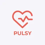 Pulse heart rate monitor icon