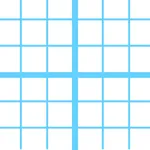 Grid paper maker icon