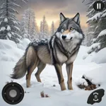 Wolf Simulator Animal Games icon