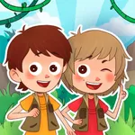 Dani and Evan: Dinosaur books icon