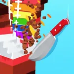 Slide Stack 3D - Cut Rush Game icon