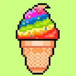 anti-stress game - pixel color icon