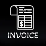 Invoice maker and generator icon