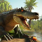 Wild Animals Crocodile Games icon