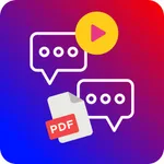 Chatpdf AI writer assistant icon