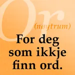 Or for deg som ikkje finn ord icon