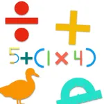 Elementary fun math icon