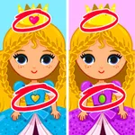 Spot 5 Differences Girls Games icon