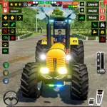 Indian Farming Tractor Game 3D icon