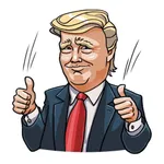 Mr Trump Emoji Funny Stickers icon