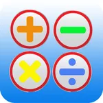 Math Practice Flash Cards For Kids Free icon
