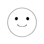 smile ball sticker icon