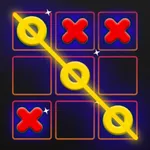 Tic Tac Toe Glow: 2 Player XO icon