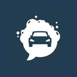 Car Wash Text icon