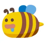 cutee bee sticker icon