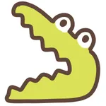 cutee crocodile sticker icon