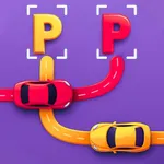 Draw Car Parking icon