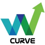 Wcurve for business icon