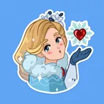 Snow Queen Stickers icon
