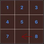 Puzzle 8, 15, 35... icon