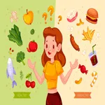 Diet reduction record icon