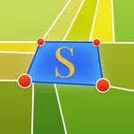 GPS Fields areas measure icon