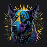 Graffiti Dog Stickers icon