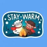 Lambs: winter vibe Stickers icon
