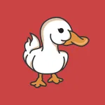 White Duck Espresso Stickers icon