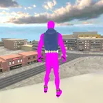 Spider Rope Crime City Hero 3D icon