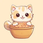 喵汪开饭 - 猫狗生骨肉喂养、自制宠物食谱喂养记录工具 icon