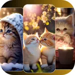 White Cat Cool Wallpapers HD icon